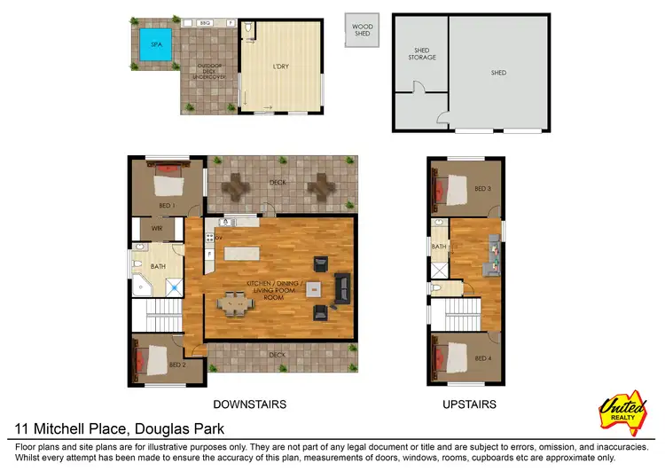 Floorplan of Homely rural property listing, 11 Mitchell Place, Douglas Park NSW 2569
