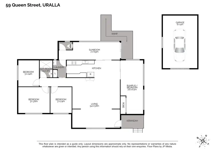 Floorplan of Homely house listing, 59 Queen Street, Uralla NSW 2358
