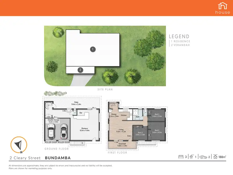 Floorplan of Homely house listing, 2 Cleary Street, Bundamba QLD 4304