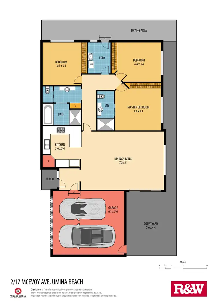 Floorplan of Homely villa listing, 2/17 McEvoy Avenue, Umina Beach NSW 2257