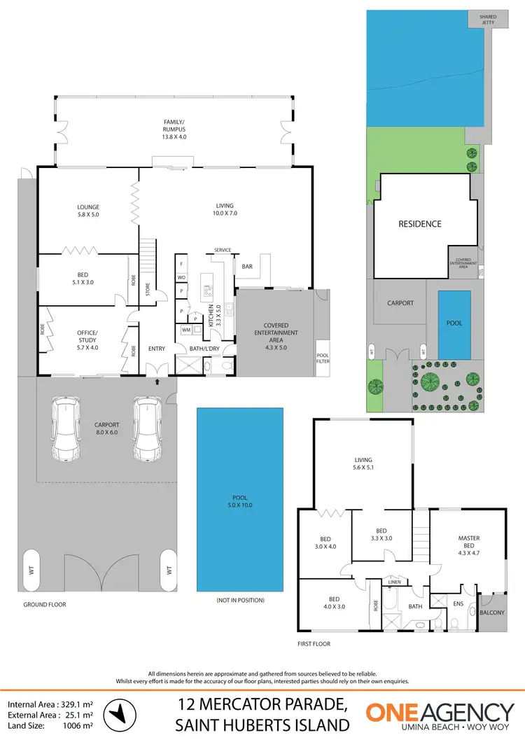 Floorplan of Homely house listing, 12 Mercator Parade, St Huberts Island NSW 2257