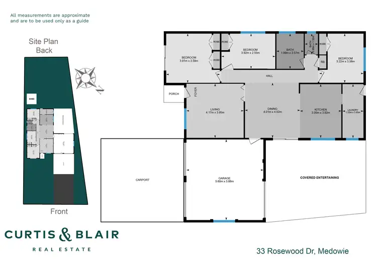 Floorplan of Homely house listing, 33 Rosewood Drive, Medowie NSW 2318