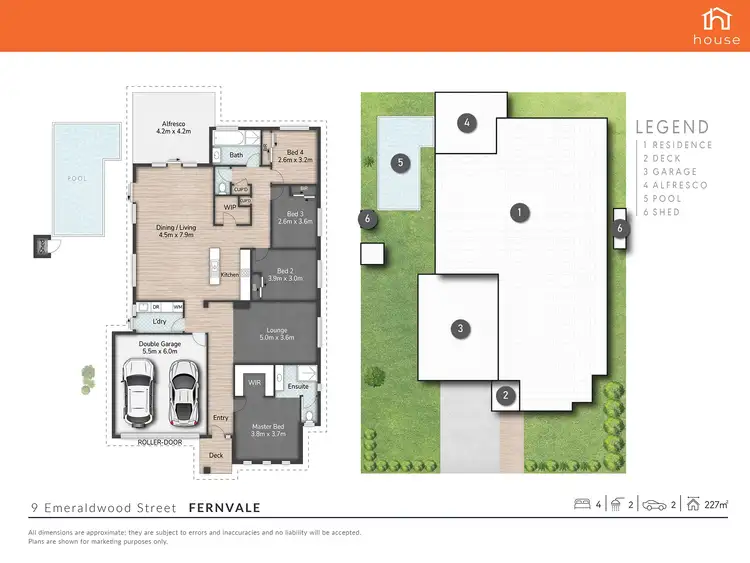 Floorplan of Homely house listing, 9 Emeraldwood Street, Fernvale QLD 4306