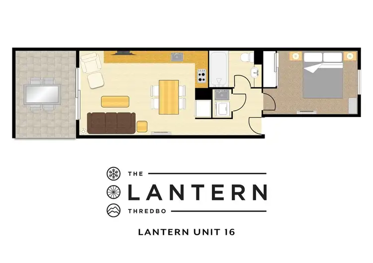 Floorplan of Homely alpine listing, 16/Lantern Banjo Drive, Thredbo NSW 2625