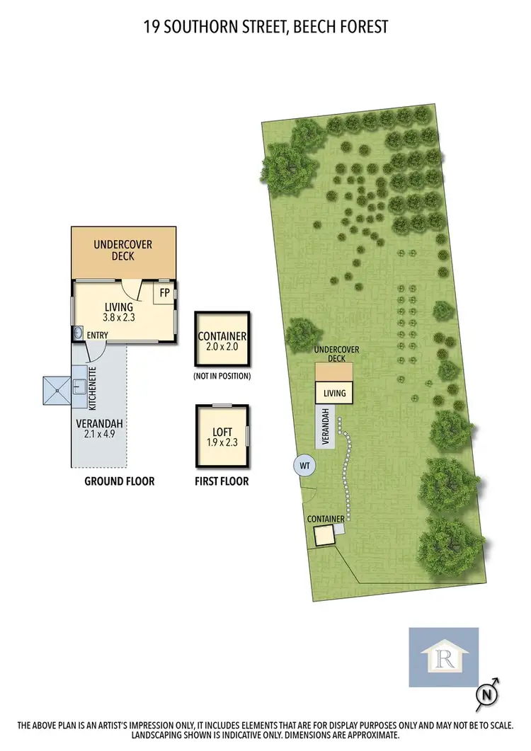 Floorplan of Homely other listing, 19 Southorn Street, Beech Forest VIC 3237
