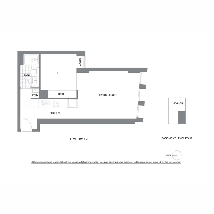 Floorplan of Homely apartment listing, 1202/60 Bathurst Street, Sydney NSW 2000