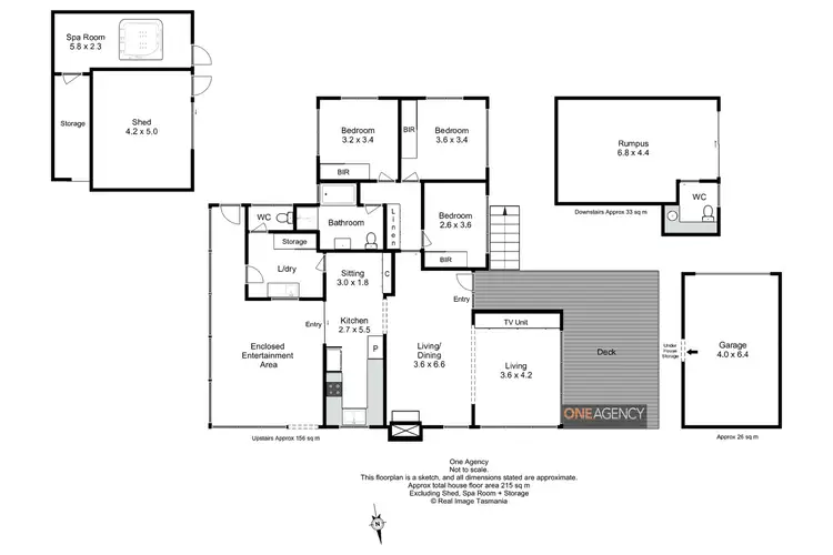 Floorplan of Homely house listing, 129 Emmett Street, Smithton TAS 7330