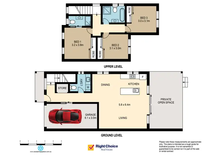 Floorplan of Homely townhouse listing, 22A Bluegum Street, Horsley NSW 2530
