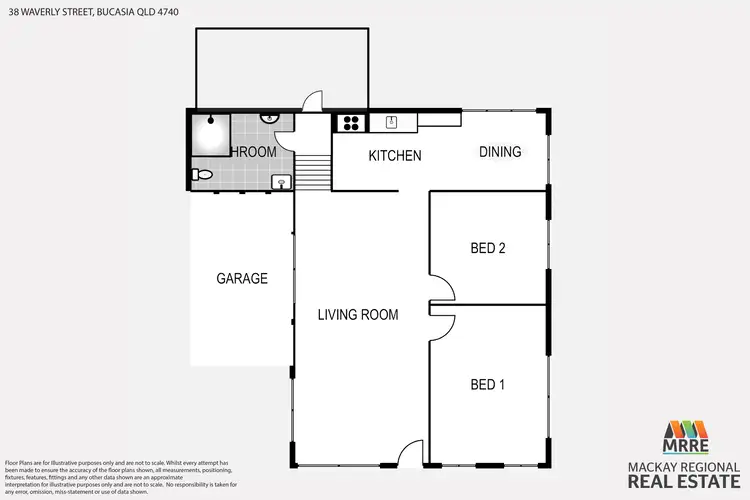 Floorplan of Homely house listing, 38 Waverley Street, Bucasia QLD 4750