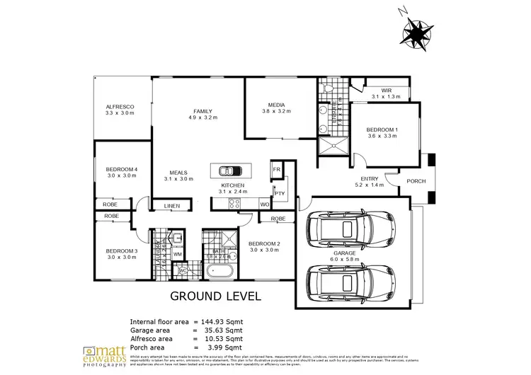 Floorplan of Homely house listing, 4 Beetson Street, Kleinton QLD 4352
