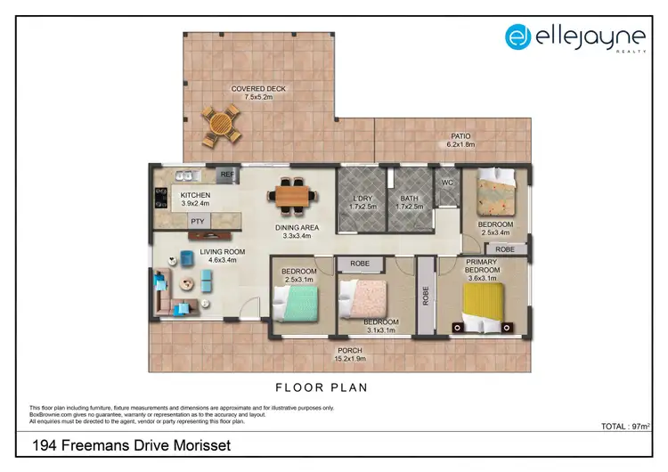 Floorplan of Homely house listing, 194 Freemans Drive, Morisset NSW 2264