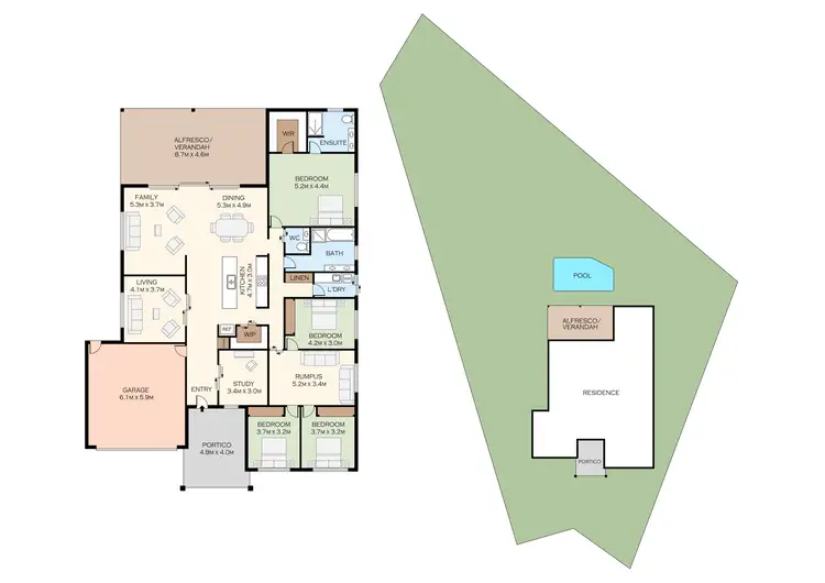 Floorplan of Homely rural property listing, 28 Forestpark Place, Upper Caboolture QLD 4510