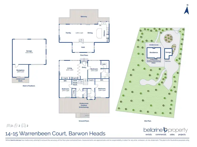 Floorplan of Homely house listing, 14-15 Warrenbeen Court, Barwon Heads VIC 3227