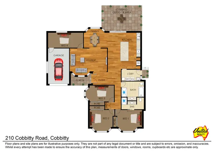 Floorplan of Homely house listing, 210 Cobbitty Road, Cobbitty NSW 2570