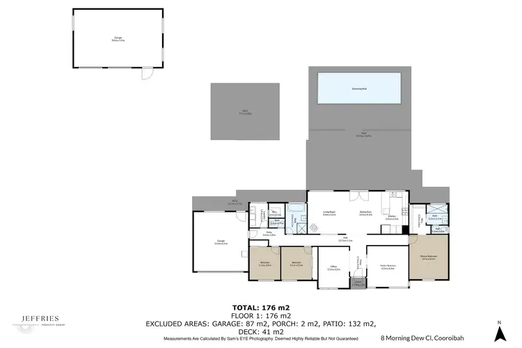 Floorplan of Homely rural property listing, 8 Morning Dew Close, Cooroibah QLD 4565