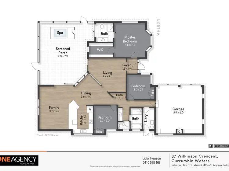 Floorplan of Homely house listing, 37 Wilkinson Crescent, Currumbin Waters QLD 4223