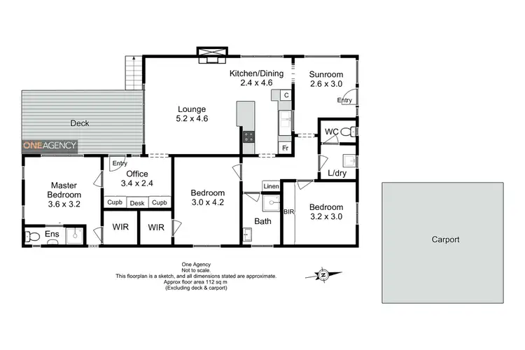 Floorplan of Homely house listing, 54 King Street, Smithton TAS 7330