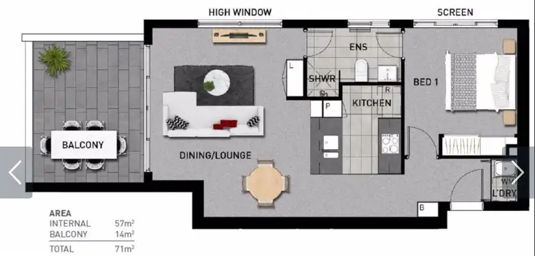 Floorplan of Homely unit listing, 804/26 Station Street, Nundah QLD 4012