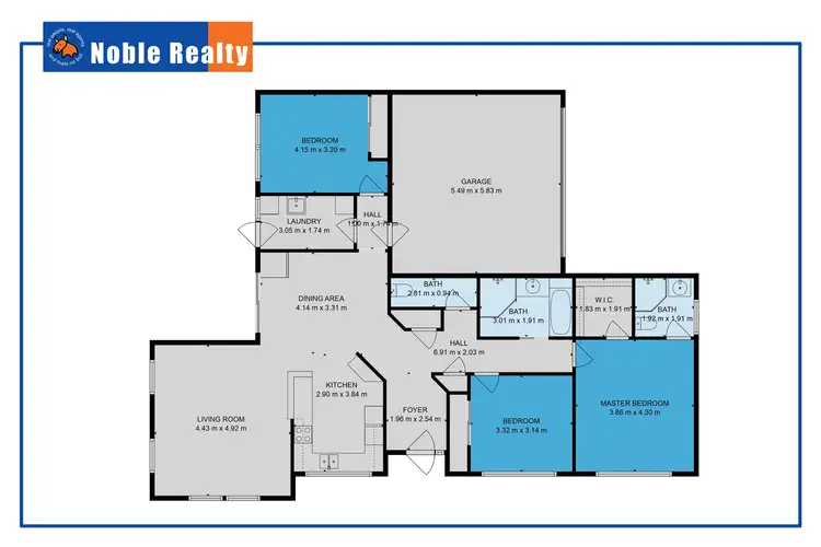 Floorplan of Homely villa listing, 1/6 Thora Close, Forster NSW 2428