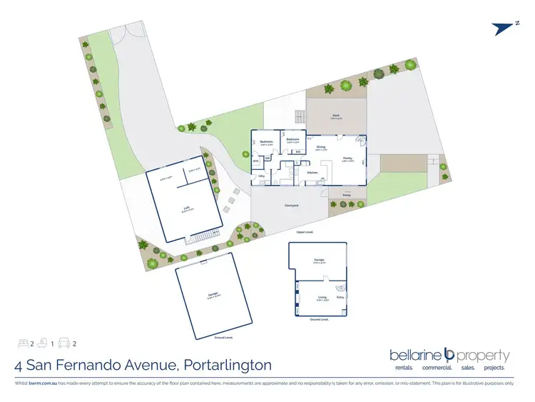 Floorplan of Homely house listing, 4 San Fernando Avenue, Portarlington VIC 3223