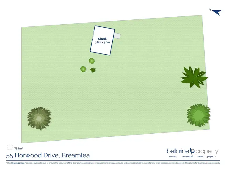 Floorplan of Homely land listing, 55 Horwood Drive, Breamlea VIC 3227