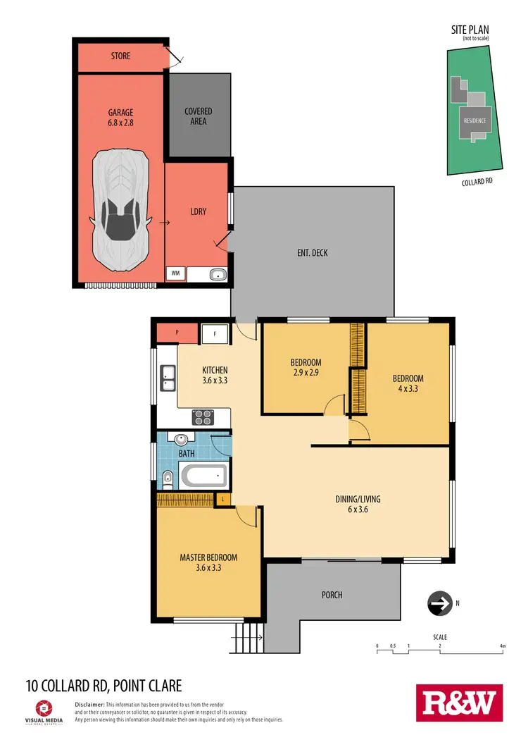 Floorplan of Homely house listing, 10 Collard Road, Point Clare NSW 2250