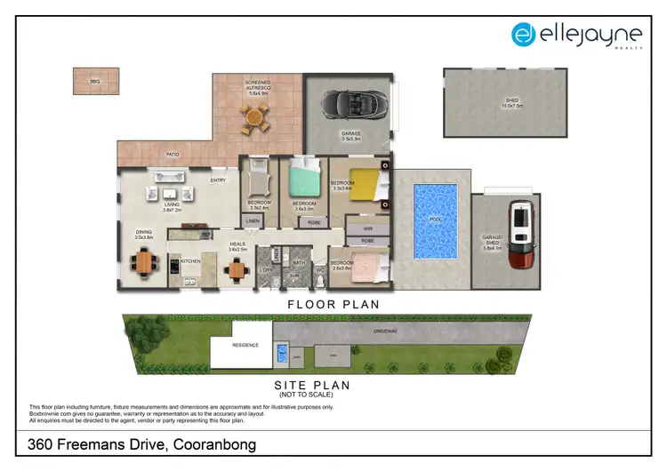 Floorplan of Homely house listing, 360 Freemans Drive, Cooranbong NSW 2265