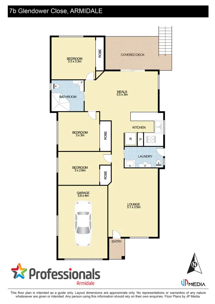 Floorplan of Homely house listing, 7B Glendower Close, Armidale NSW 2350