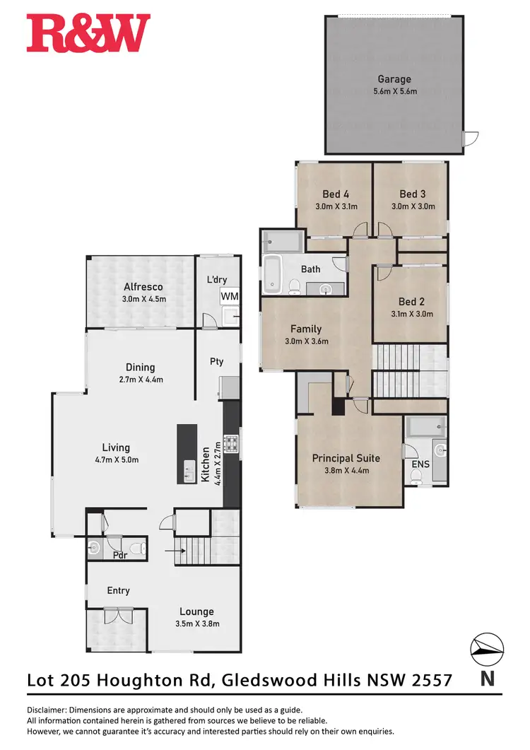 Floorplan of Homely house listing, 24 Houghton Road, Gledswood Hills NSW 2557
