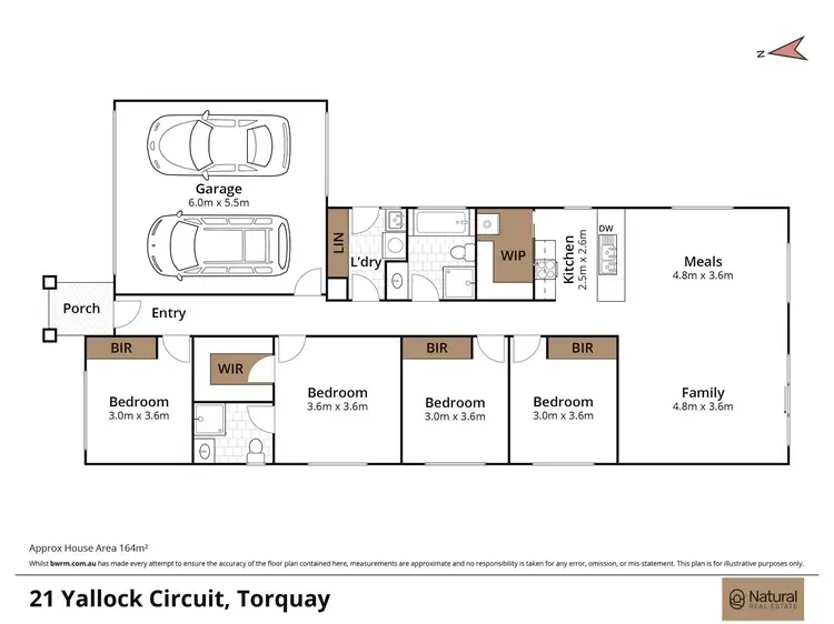 Floorplan of Homely house listing, 21 Yallock Circuit, Torquay VIC 3228