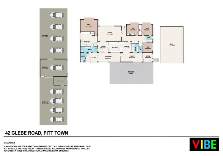 Floorplan of Homely rural property listing, 42 Glebe Road, Pitt Town NSW 2756