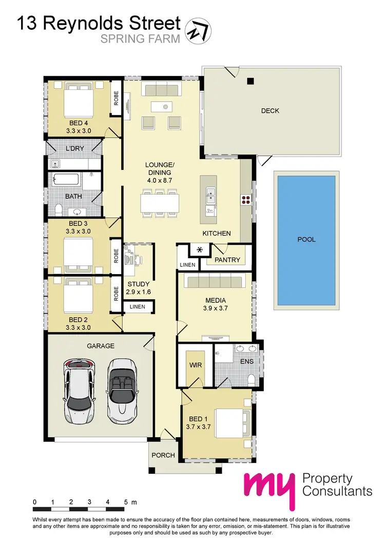Floorplan of Homely house listing, 13 Reynolds Street, Spring Farm NSW 2570