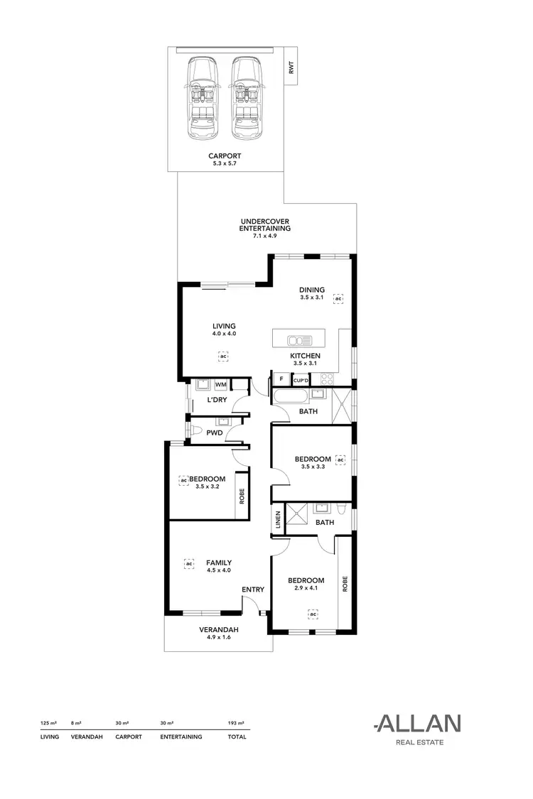 Floorplan of Homely house listing, 38B Cliff Street, Glenelg East SA 5045
