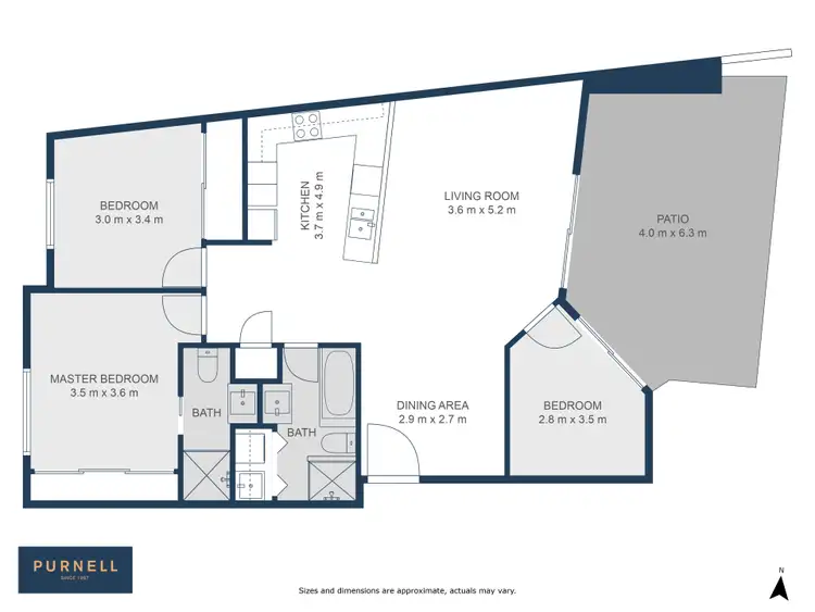 Floorplan of Homely apartment listing, 9/5 Wise Street, Braddon ACT 2612