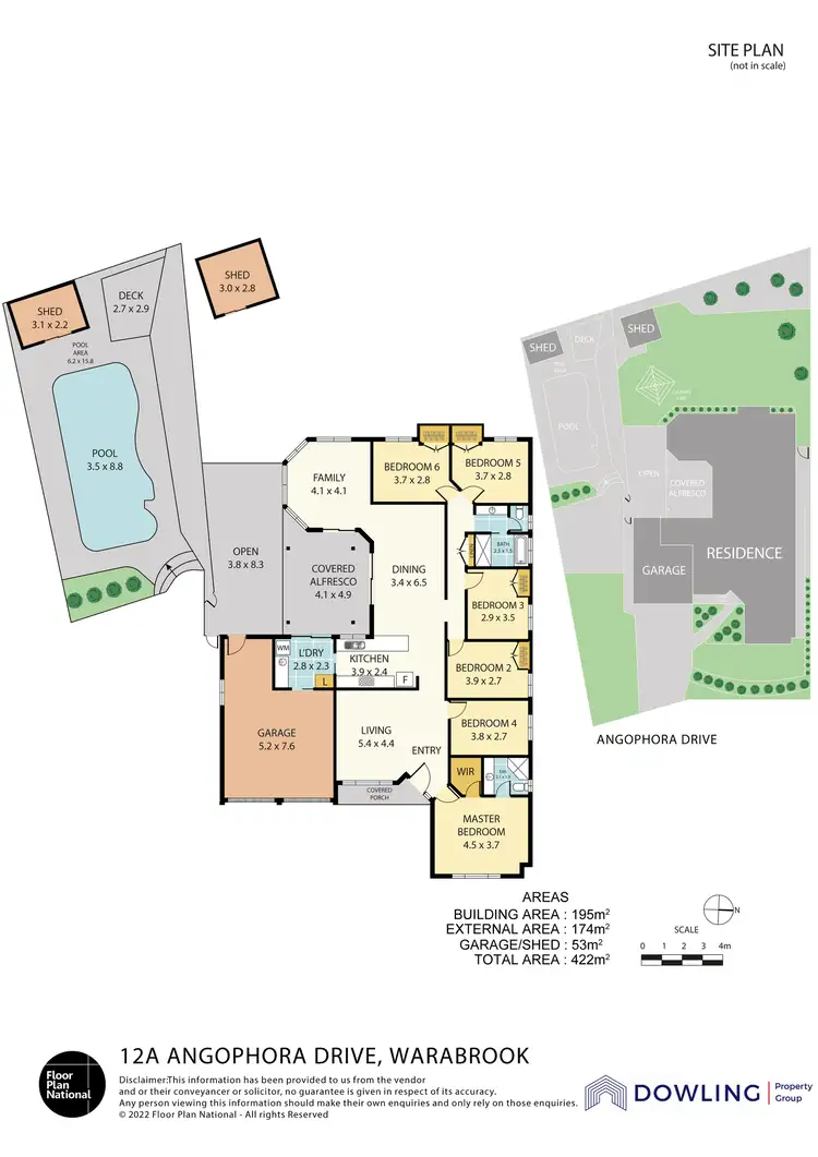 Floorplan of Homely house listing, 12A Angophora Drive, Warabrook NSW 2304