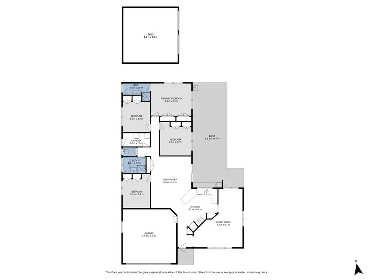 Floorplan of Homely house listing, 19 Balkee Drive, Caboolture QLD 4510