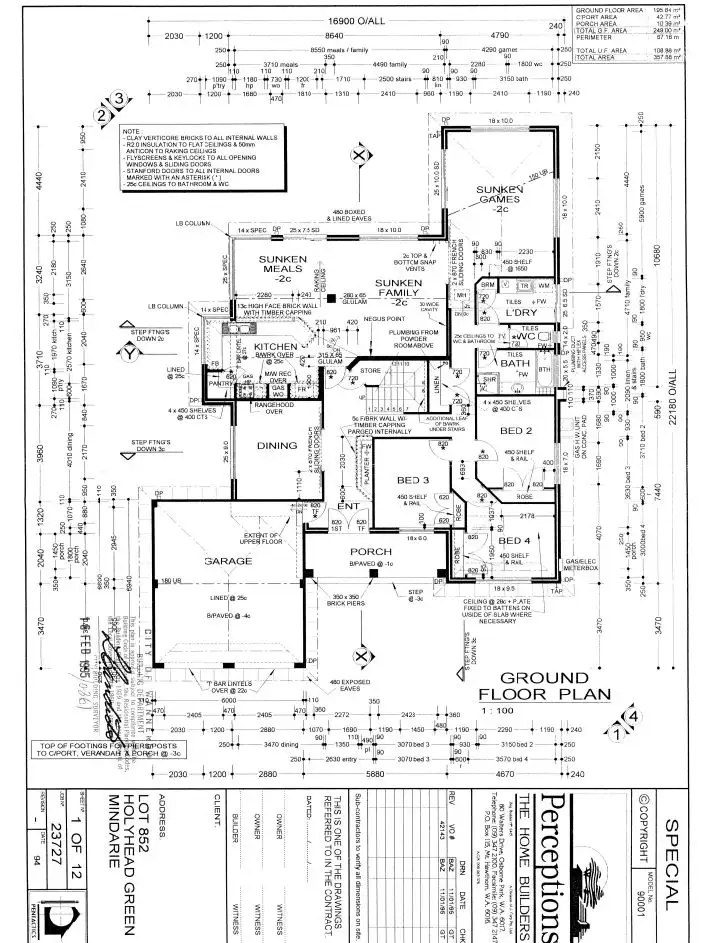 Floorplan of Homely house listing, 24 Holyhead Green, Mindarie WA 6030