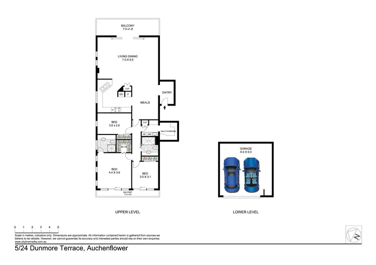 Floorplan of Homely apartment listing, 58/24 Dunmore Terrace, Auchenflower QLD 4066