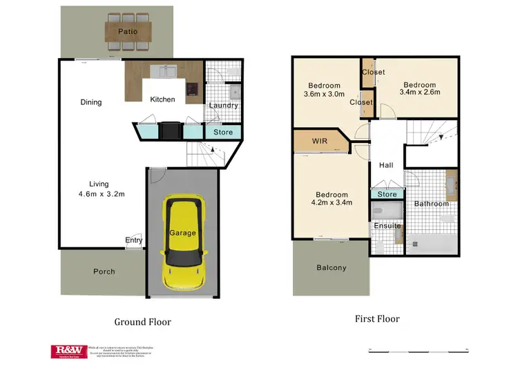 Floorplan of Homely townhouse listing, 32/26-38 Petersen Road, Morayfield QLD 4506