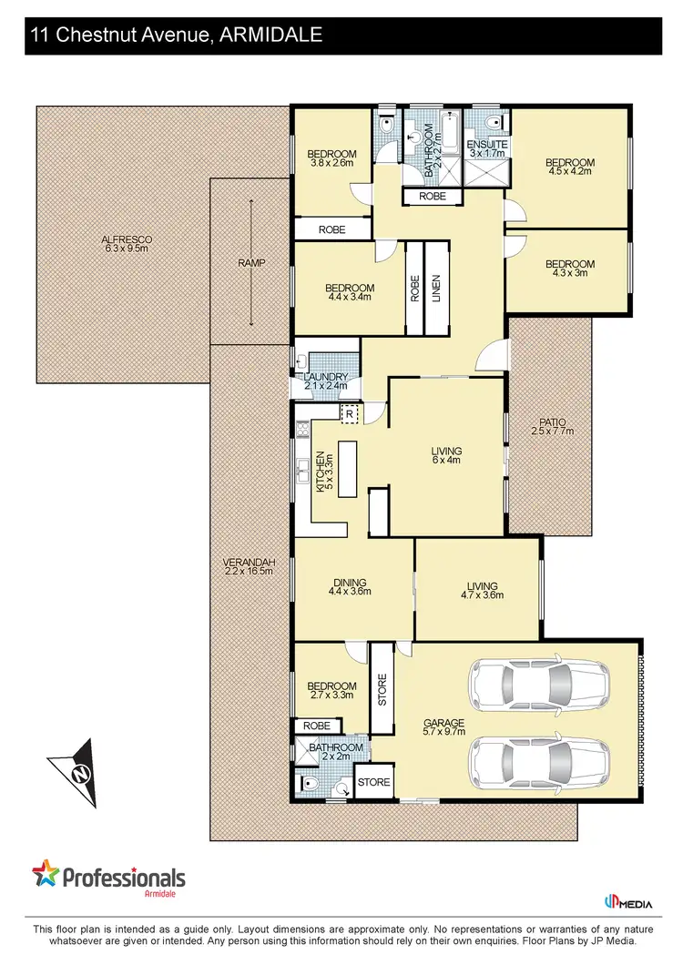 Floorplan of Homely house listing, 11 Chestnut Avenue, Armidale NSW 2350