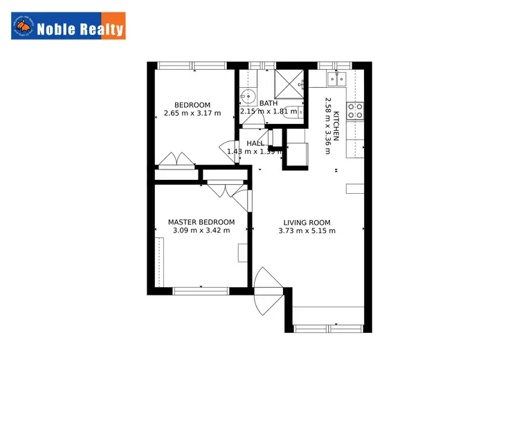 Floorplan of Homely unit listing, 10 Wallis View/76-80 Little Street, Forster NSW 2428