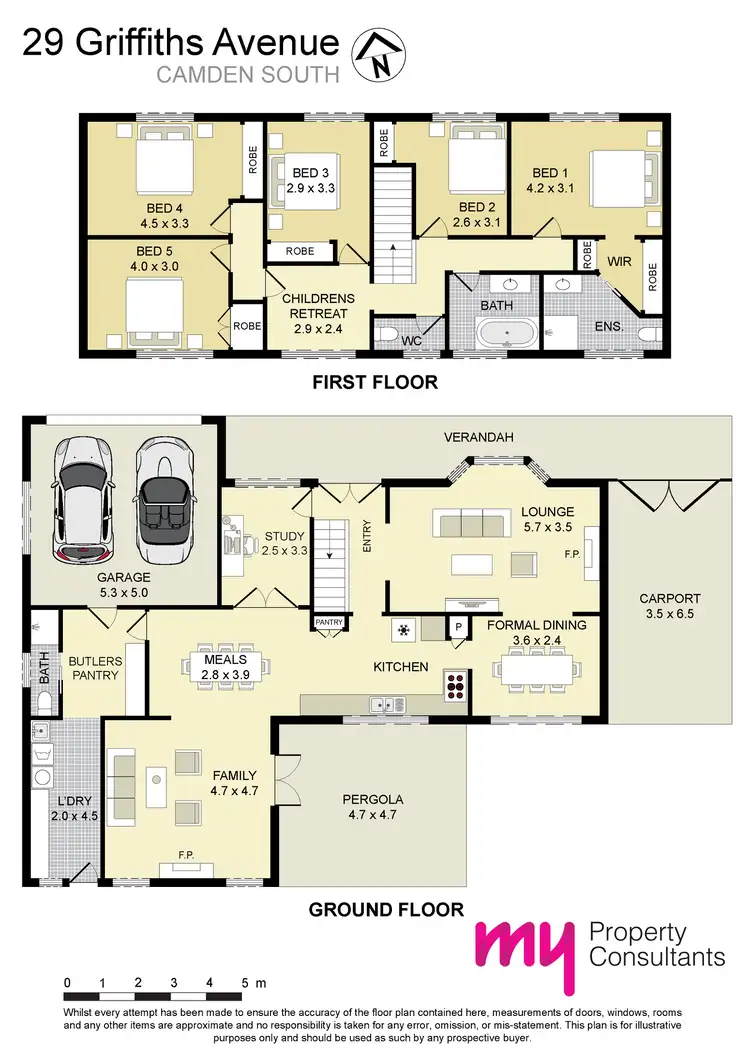 Floorplan of Homely house listing, 29 Griffiths Avenue, Camden South NSW 2570
