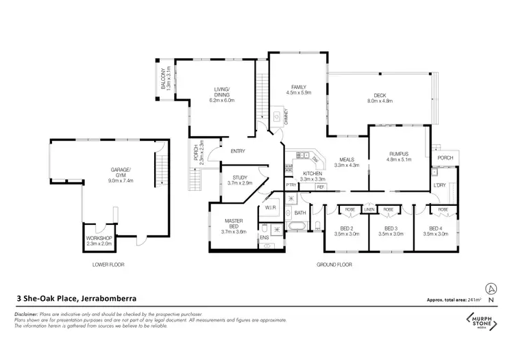 Floorplan of Homely house listing, 3 She-Oak Place, Jerrabomberra NSW 2619