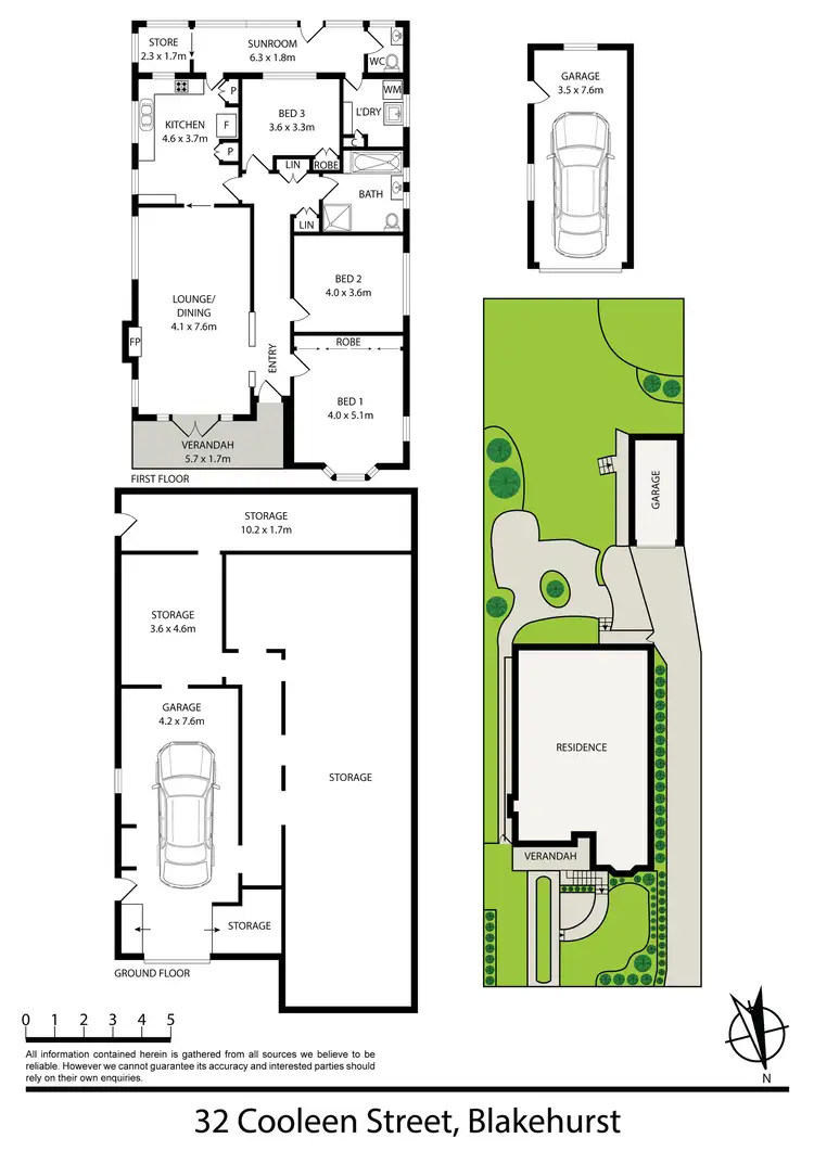 Floorplan of Homely house listing, 32 Cooleen Street, Blakehurst NSW 2221