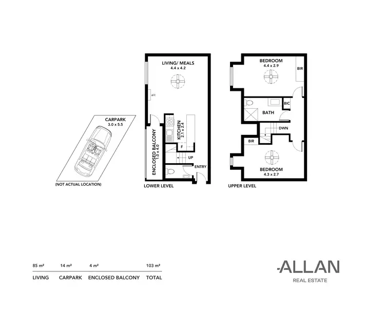 Floorplan of Homely unit listing, 19/38 Gordon Street, Glenelg SA 5045