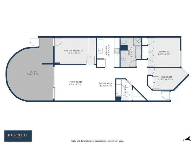 Floorplan of Homely apartment listing, 16/12 Howitt Street, Kingston ACT 2604
