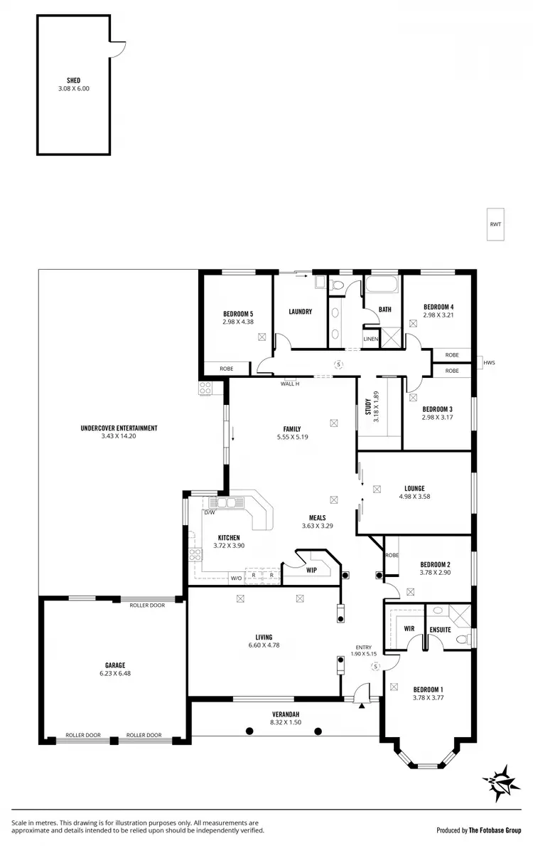 Floorplan of Homely house listing, 4 Limerick Street, Salisbury Downs SA 5108