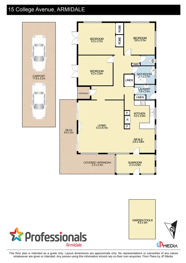 Floorplan of Homely house listing, 15 College Avenue, Armidale NSW 2350