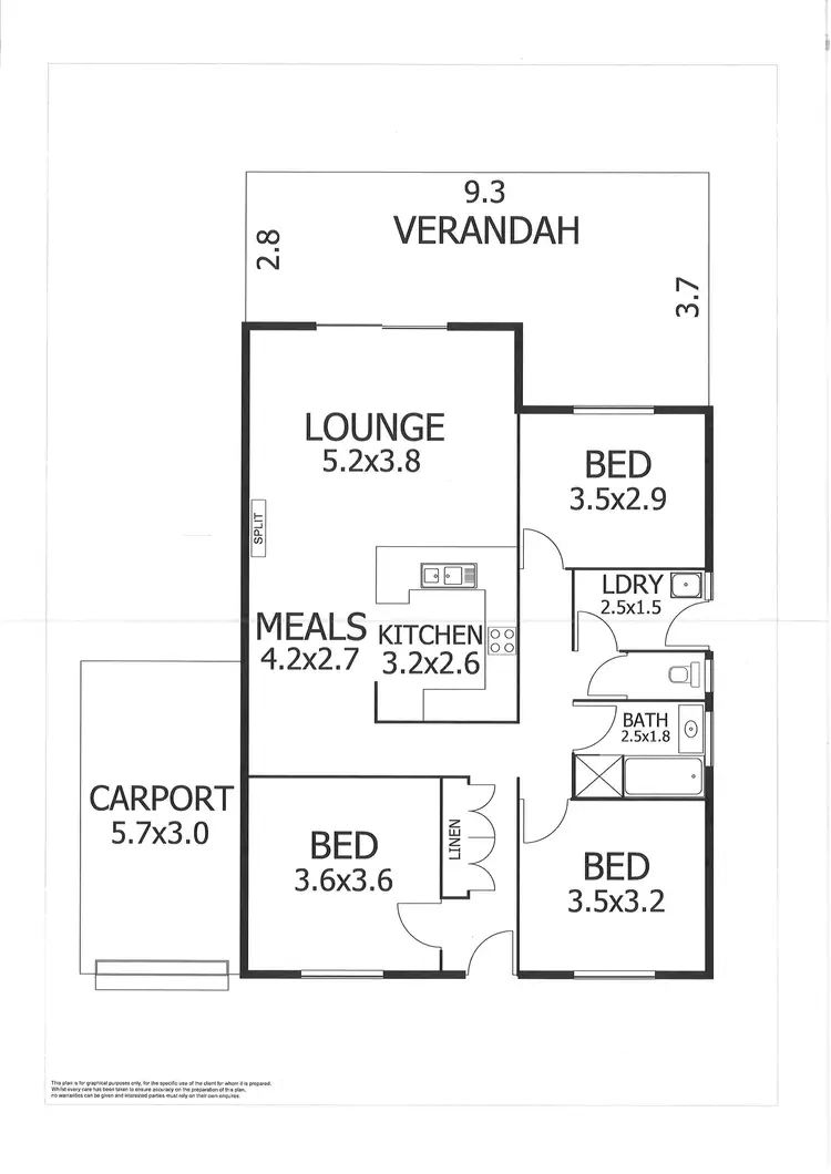Floorplan of Homely house listing, 11 Hawke Place, Murray Bridge SA 5253