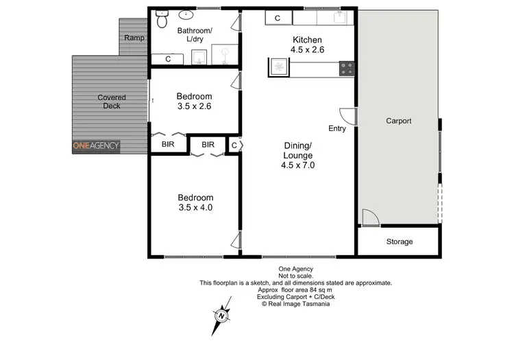 Floorplan of Homely unit listing, 4/33 Brittons Road, Smithton TAS 7330